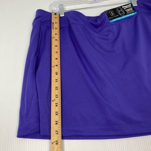 PGA Tour Women's Airflux Golf/Tennis Skort Size XXL Purple Tummy Control NEW - Picture 4 of 14